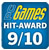 PC Games Hit Award 9/10