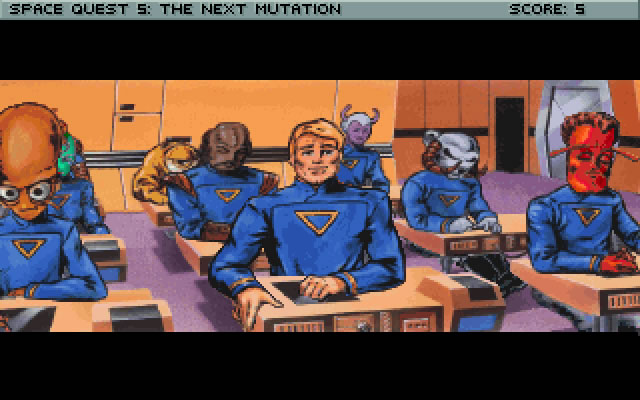 Screenshot zu Space Quest 5: Roger Wilco - The Next Mutation Screenshot zu Space Quest 5: Roger Wilco - The Next Mutation