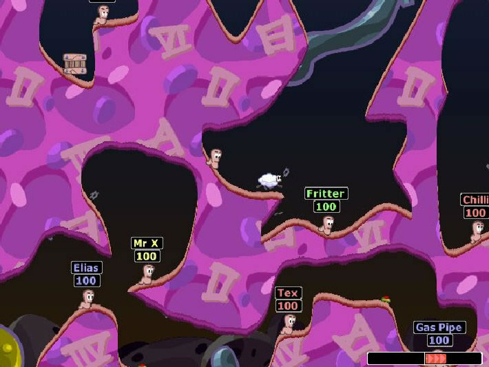 Screenshot zu Worms 2