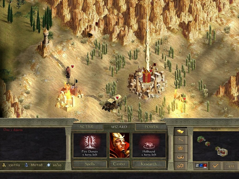 Screenshot zu Age of Wonders 2: Der Zirkel der Zauberer
