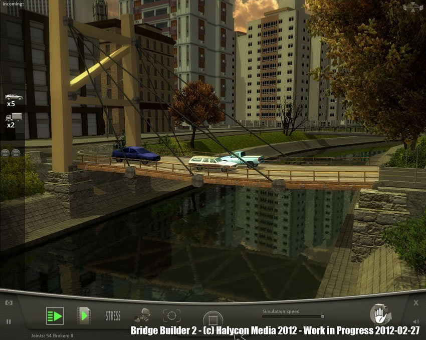 Screenshot zu Bridge Builder 2