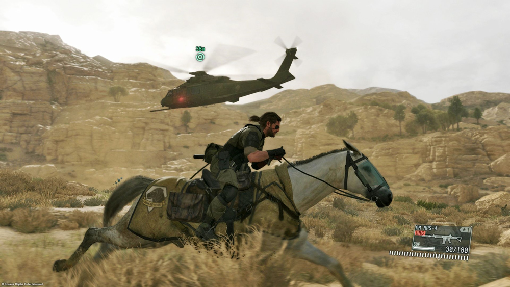 Metal Gear Solid 5: The Phantom Pain  läutete mit topaktueller Fox Engine-Technologie eine neue Ära für das Franchise ein und bietet den Spielern ein erstklassiges Gaming-Erlebnis mit taktischer Freiheit beim Absolvieren von Open-World-Missionen. Metal Gear Solid 5: The Phantom Pain  läutete mit topaktueller Fox Engine-Technologie eine neue Ära für das Franchise ein und bietet den Spielern ein erstklassiges Gaming-Erlebnis mit taktischer Freiheit beim Absolvieren von Open-World-Missionen.