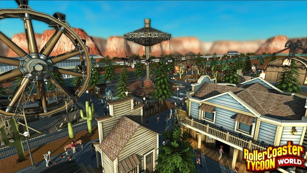 Screenshot zu RollerCoaster Tycoon World  Screenshot zu RollerCoaster Tycoon World