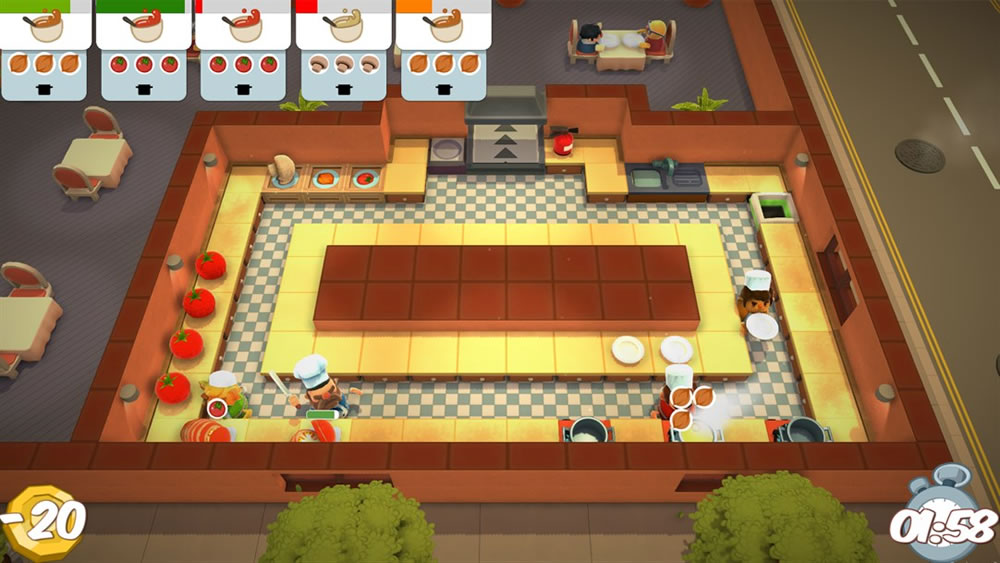 Screenshot zu Overcooked! Screenshot zu Overcooked!