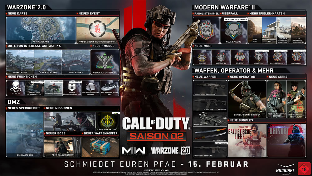 News - Call of Duty: Modern Warfare 2 und Warzone 2.0 - Season 2 ist da!