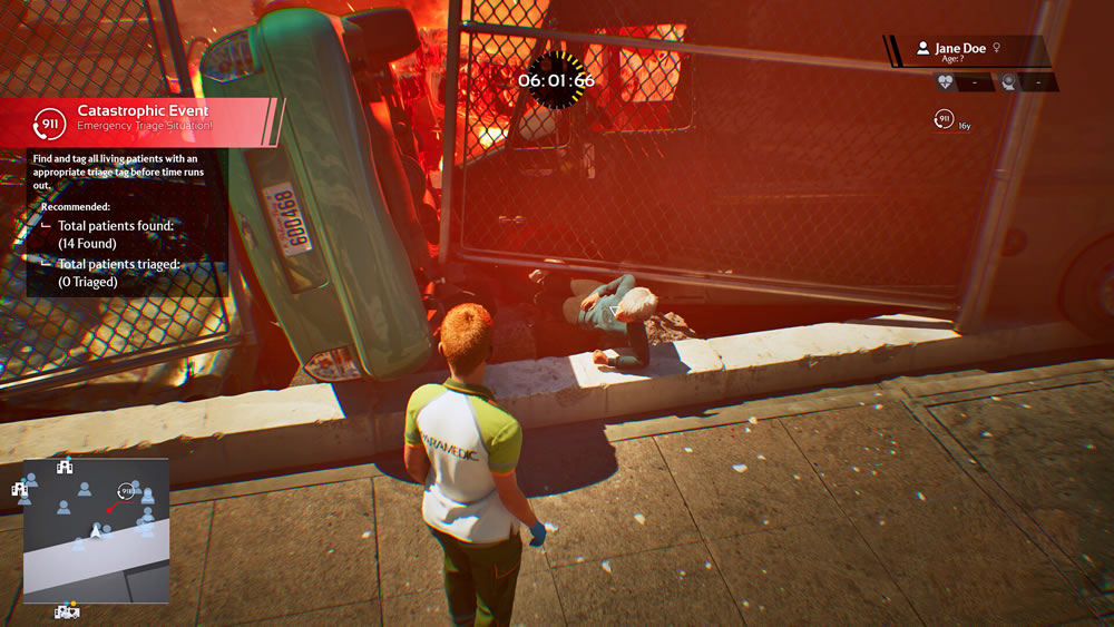 Screenshot zu Ambulance Life: A Paramedic Simulator