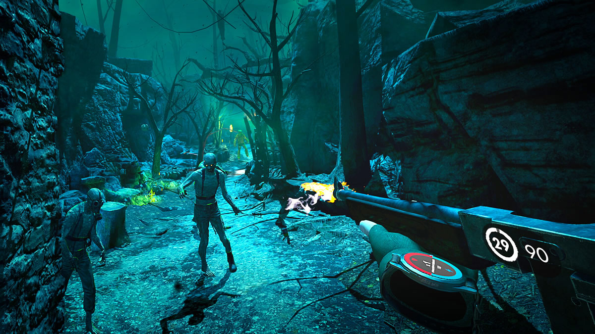 Screenshot zu Zombie Army VR
